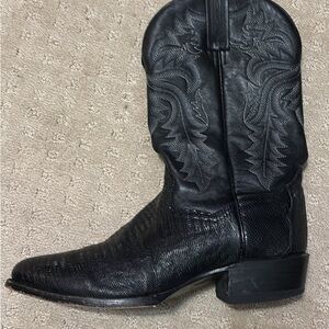 Dan Post lizard genuine skin boots